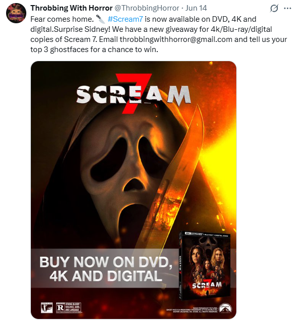 Throbbing With Horror - X Post